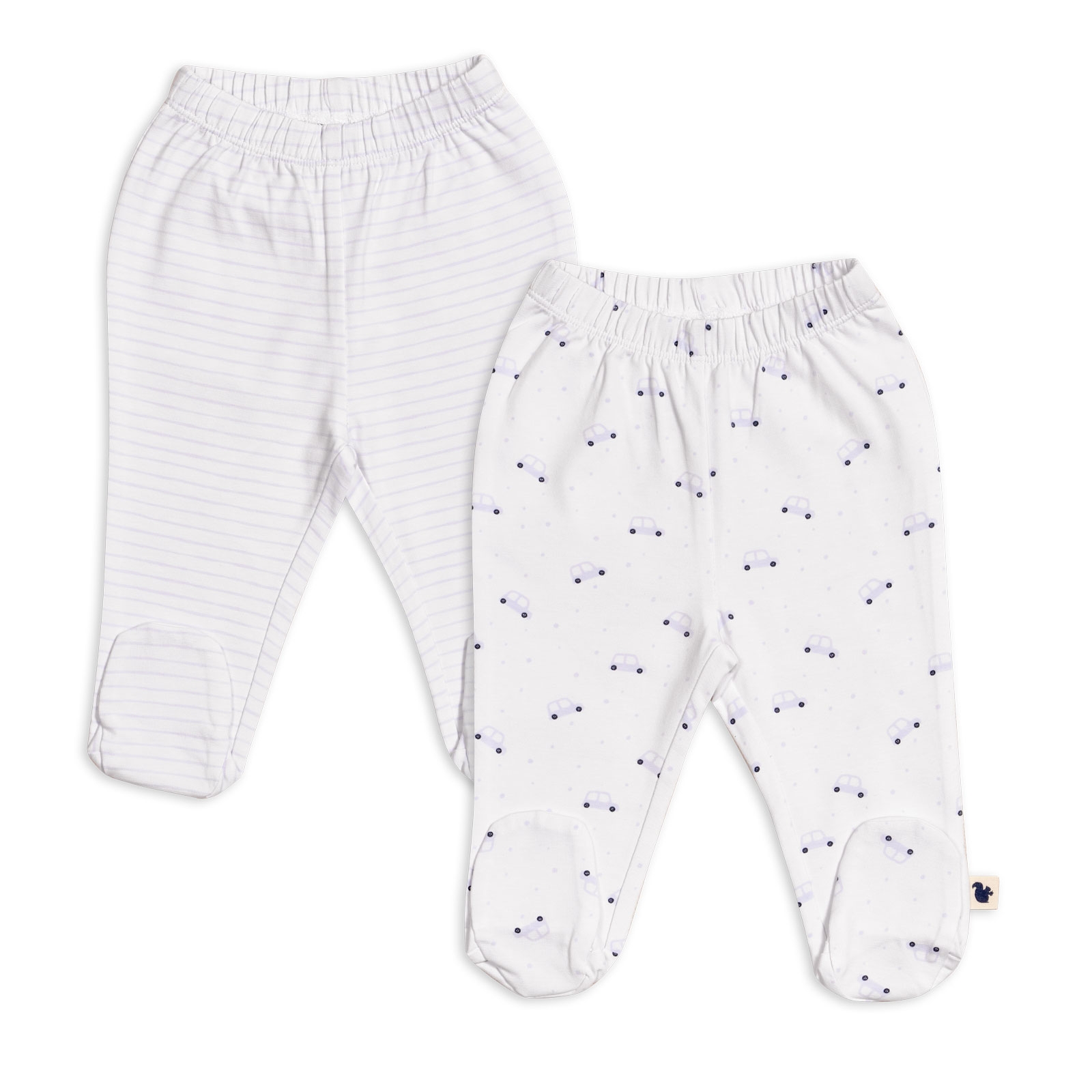 2 Pcs Footed Pant Set 6